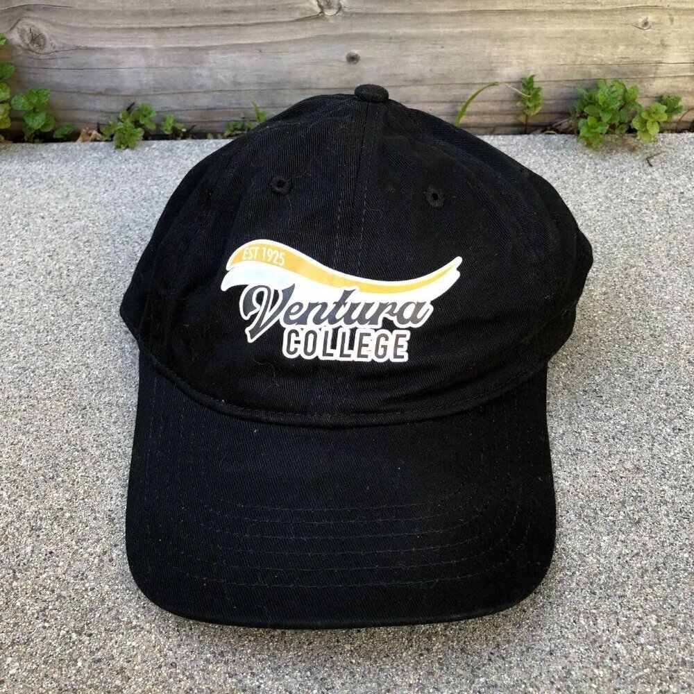 ECONSCIOUS Ventura College Hat Men's Baseball Cap Black Adjustable Calif…​​